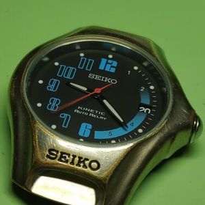 Seiko kinetic Auto Relay 5J22 Movement Double Tick Rare | WatchCharts