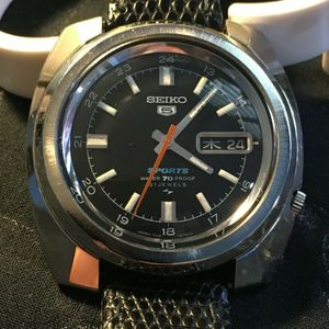 1969' Seiko 5 Sports 7019-8020 Proof/Proof Sport Diver