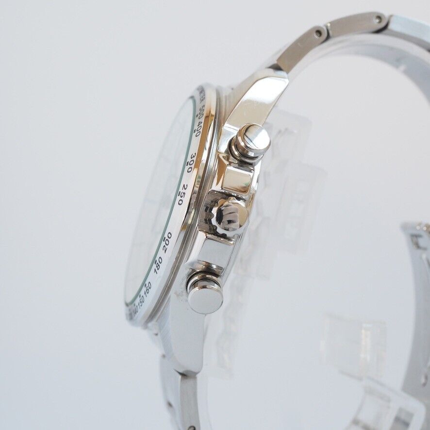 SEIKO 6T63-00D0 SSB025 WHITE DIAL CHRONOGRAPH QUARTZ MENS 