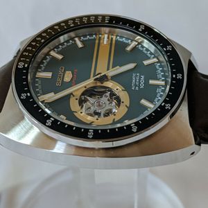 Seiko 4R38-01K0 SSA333 Pogue Reissue green dial automatic watch |  WatchCharts Marketplace