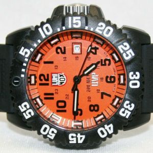 New! Luminox x Scott Cassell UVP Orange Dial 3050 Seal Watch