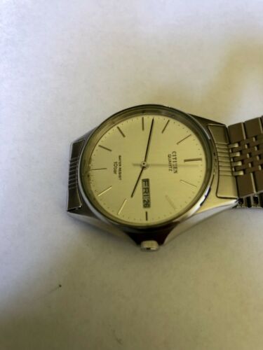 Vintage CITIZEN Quartz Men's watch [Water Resist 10bar] 5500