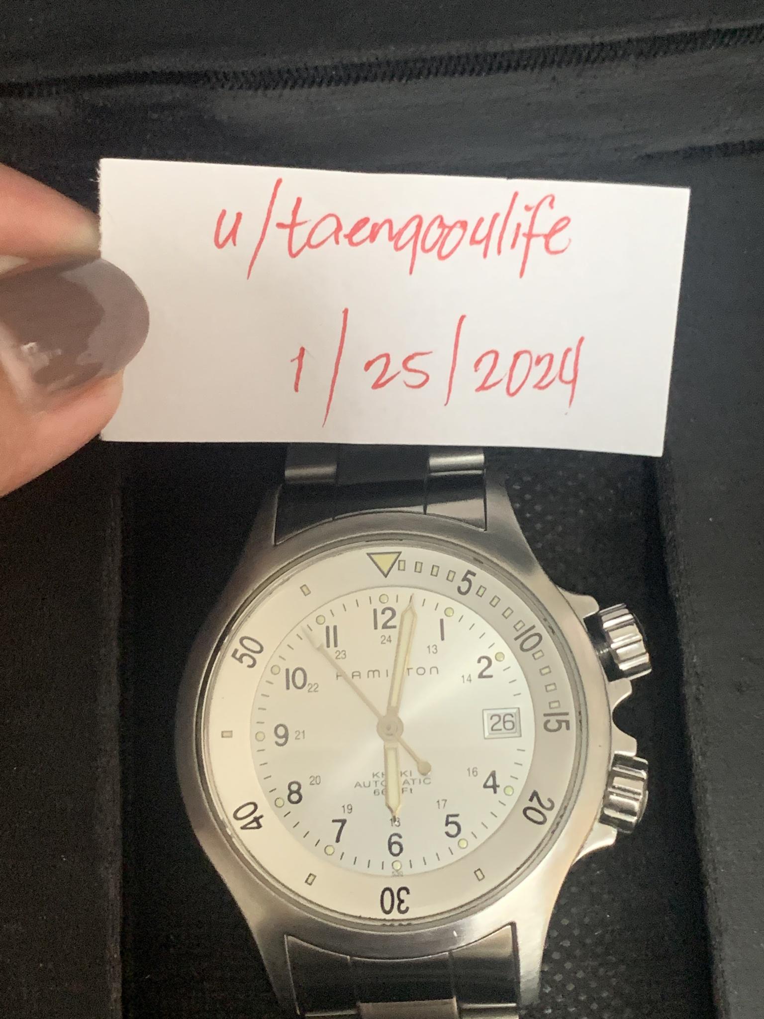 WTS Hamilton Khaki Navy H775151 320 WatchCharts