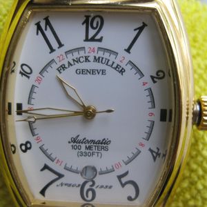 MENS VINTAGE FRANCK MULLER GENEVE CONQUISTADOR AUTOMATIC WRIST