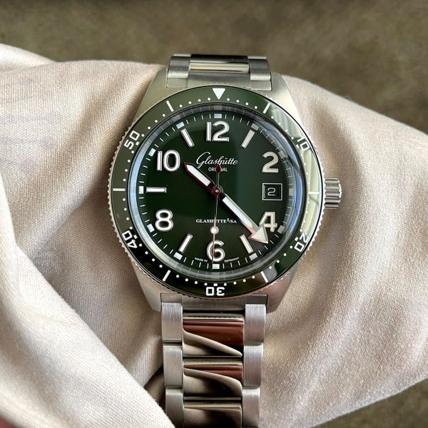 FS: Glashütte (Glashutte) Original SeaQ Automatic 39.5mm 1-39-11-13-83 ...