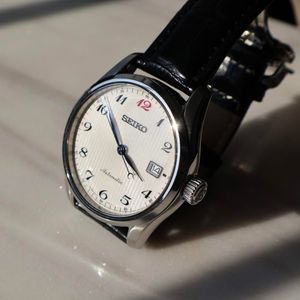 Seiko SSA346J1 Presage Cocktail Sidecar Power Reserve Champagne
