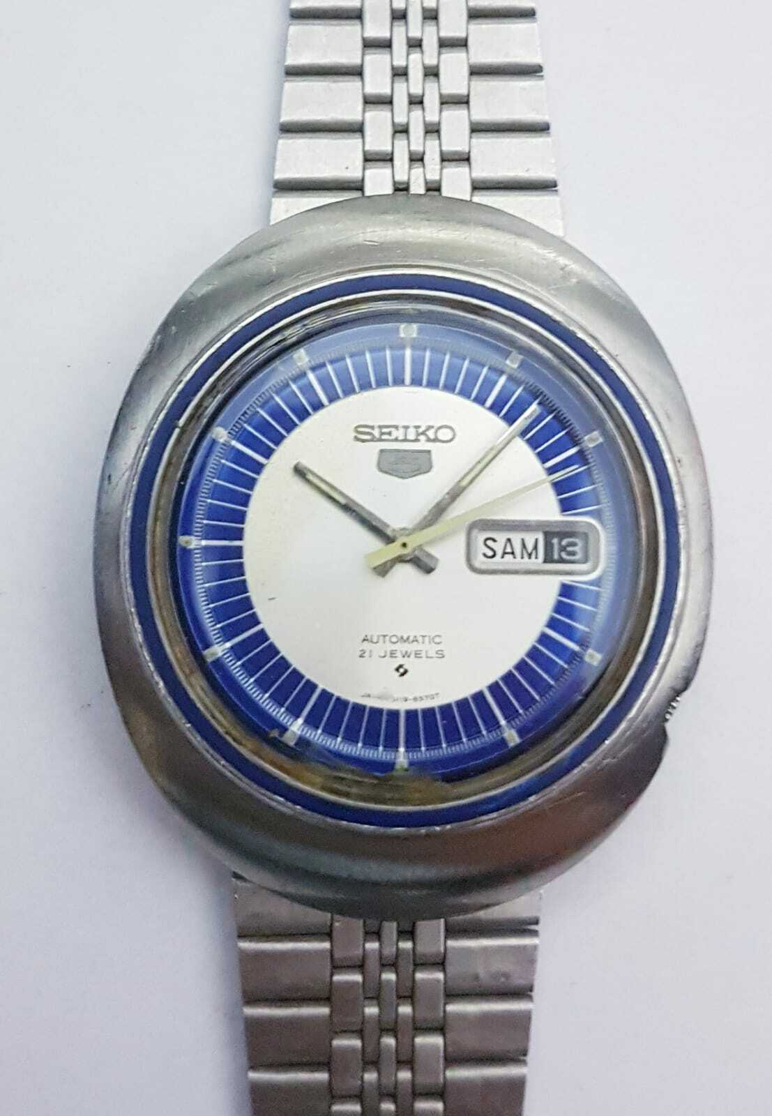 VINTAGE SEIKO 5 6119-8480 Automatic Day/Date Men's JAPAN Watch