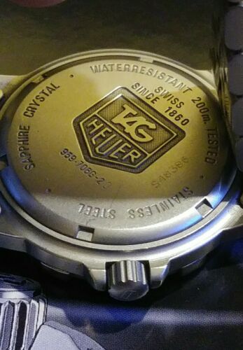 Tag Heuer Professional 1500 Rare Full Size Model 959 706G 20