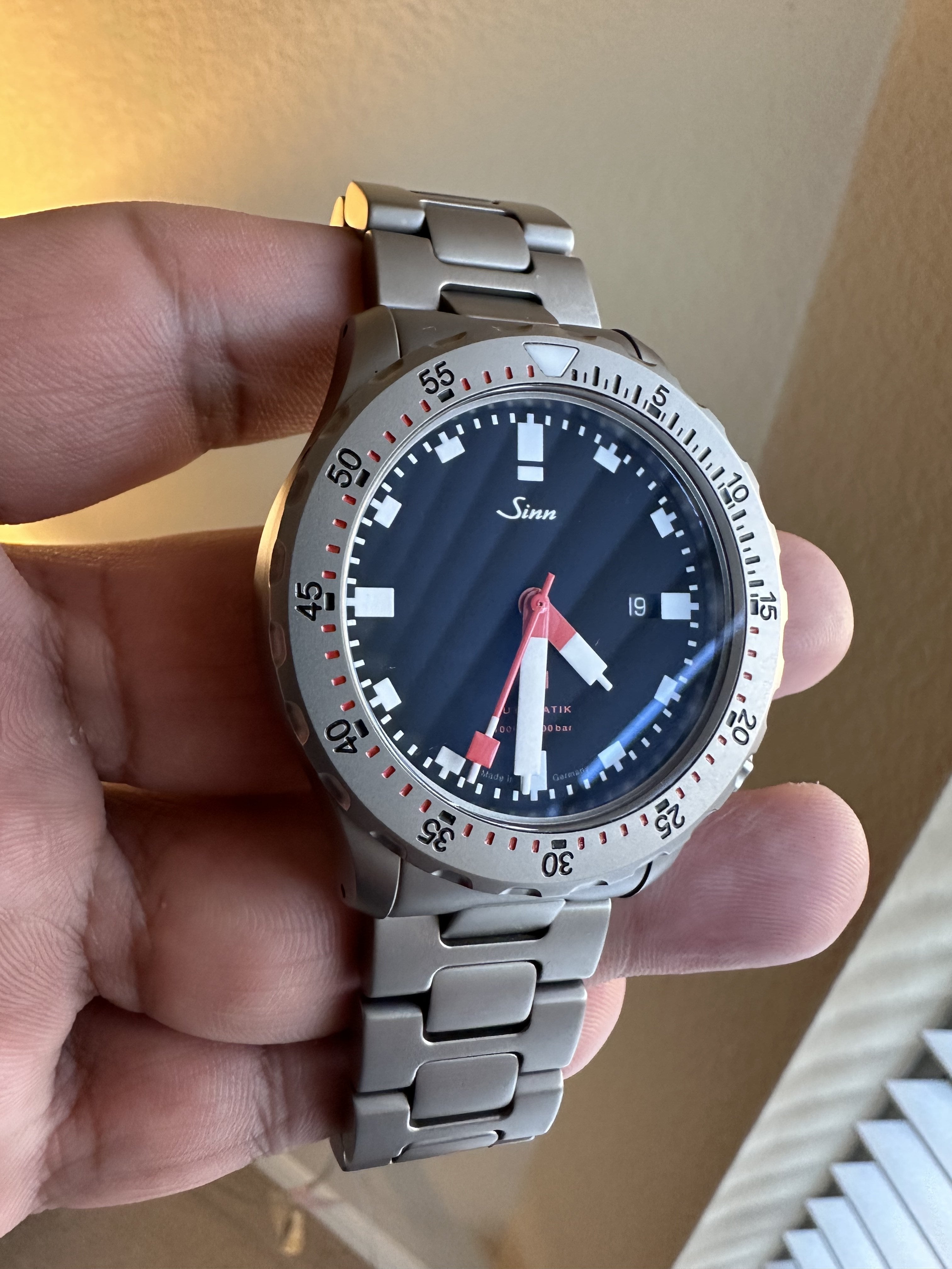 Sinn u1 hotsell fully tegimented