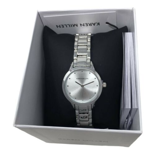 Karen millen sale silver watch