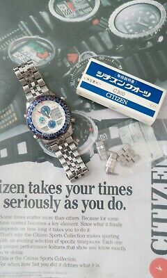 Very Rare Citizen Promaster Navihawk World Time C300 BLUE IMPULSE