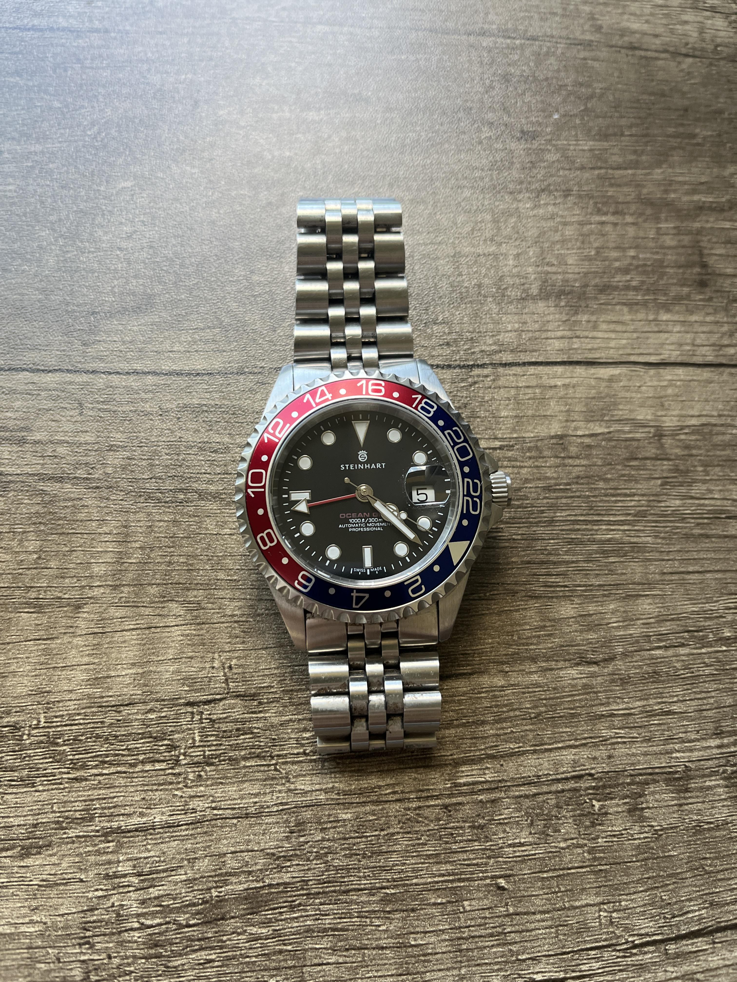 Steinhart pepsi gmt top 39 jubilee