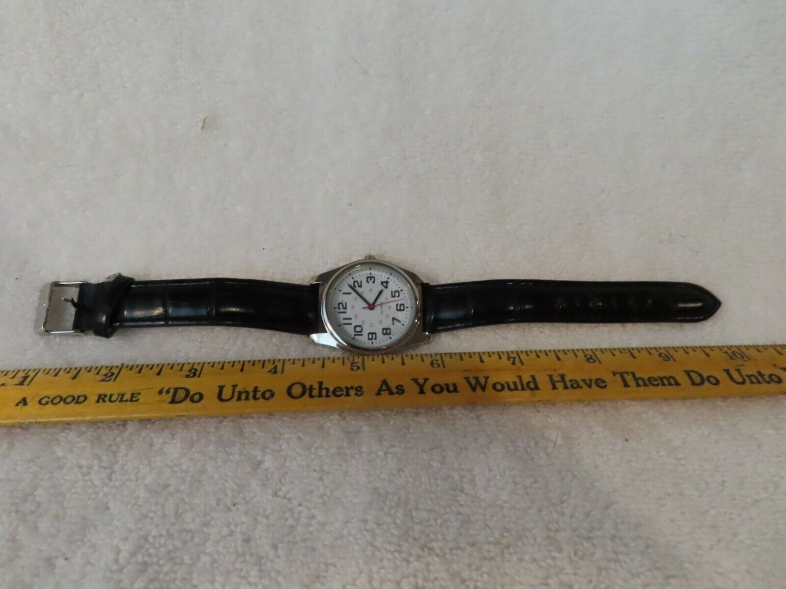 Sold at Auction: ACCUTIME WATCH ON SOUTHWEST STYLE BAND