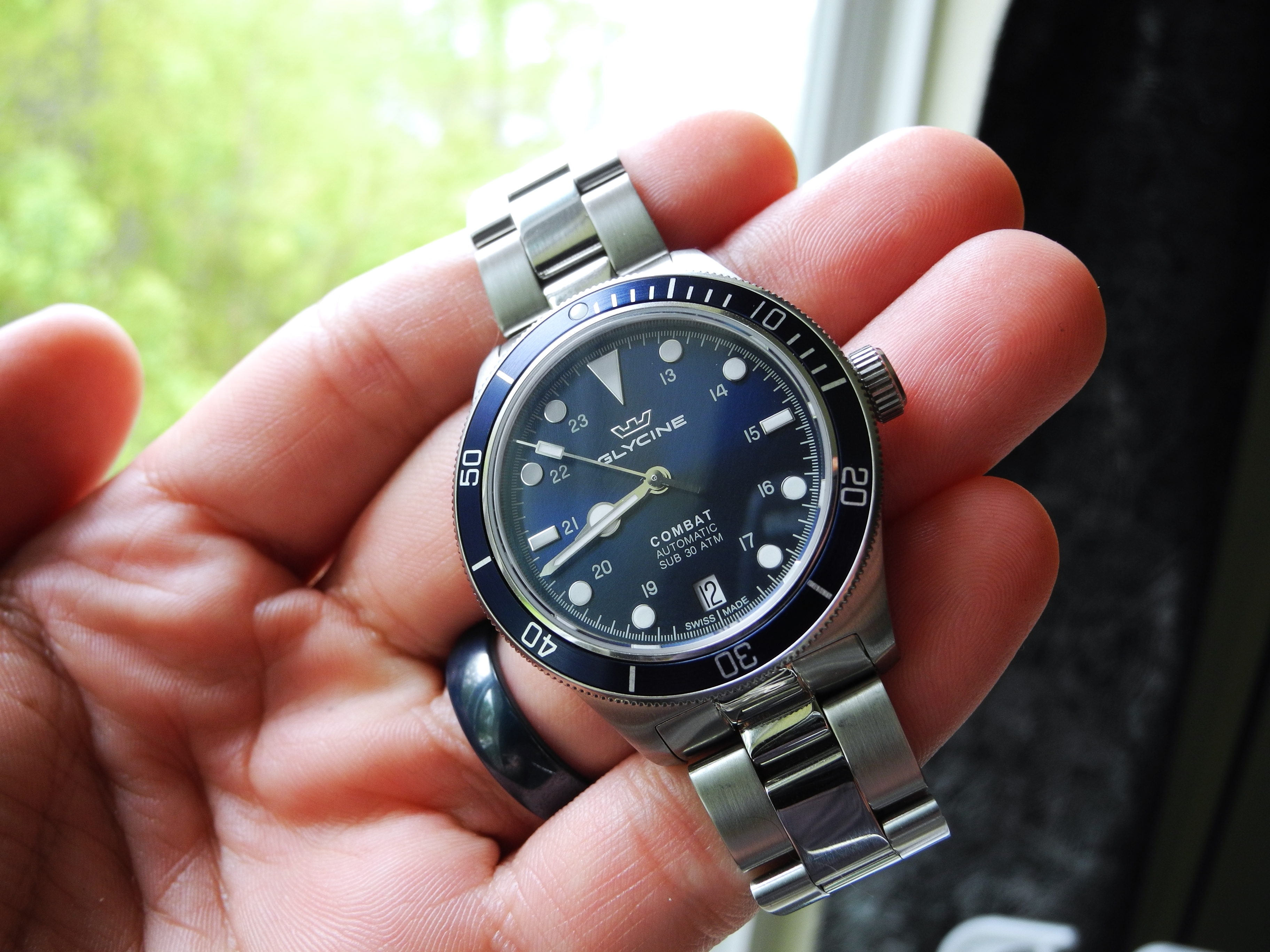 Glycine combat 36mm sale