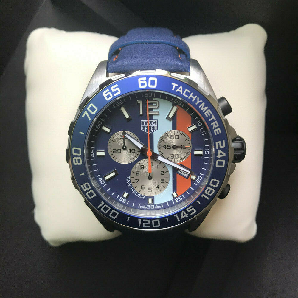 Tag Heuer Formula 1 Gulf Racing Limited Edition Watch CAZ101N