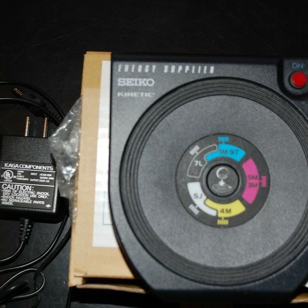 Seiko Watch Seiko Yt02a For Sale Seiko Yt02a Seiko Kinetic Charger