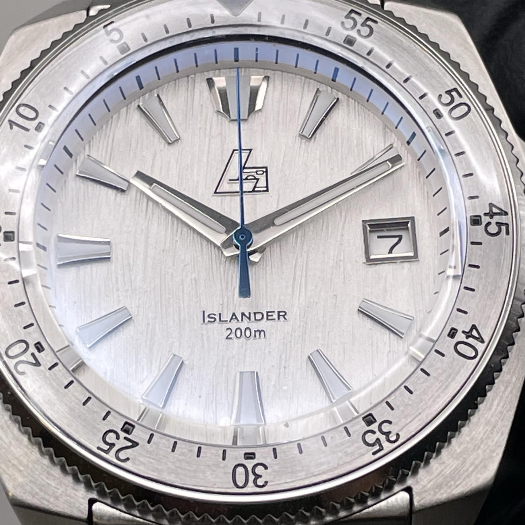 WTS] Islander Glacier Limited Edition Automatic Dive Watch X Lume 