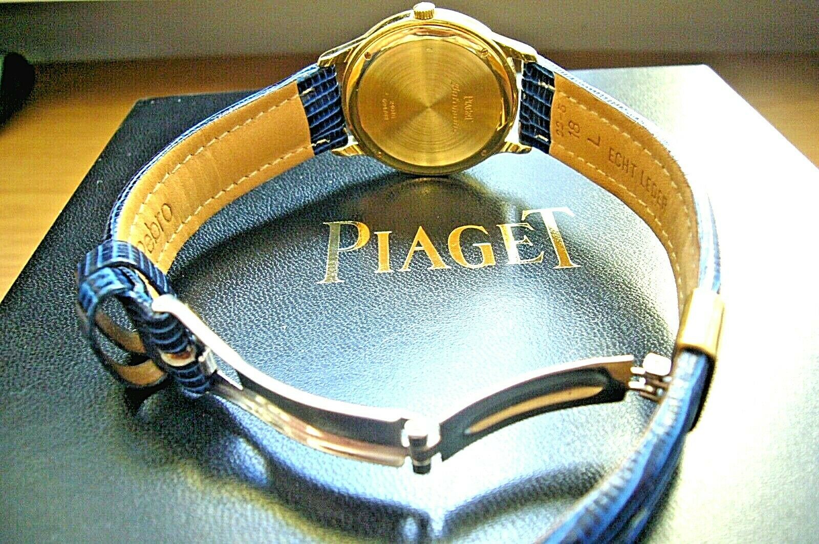 Piaget Polo 18K 0 750 Gold Automatik Herrenuhr Datum Ref. 24010