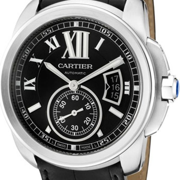 FS Cartier Calibre de Cartier Mens Watch Model W7100041 BNIB