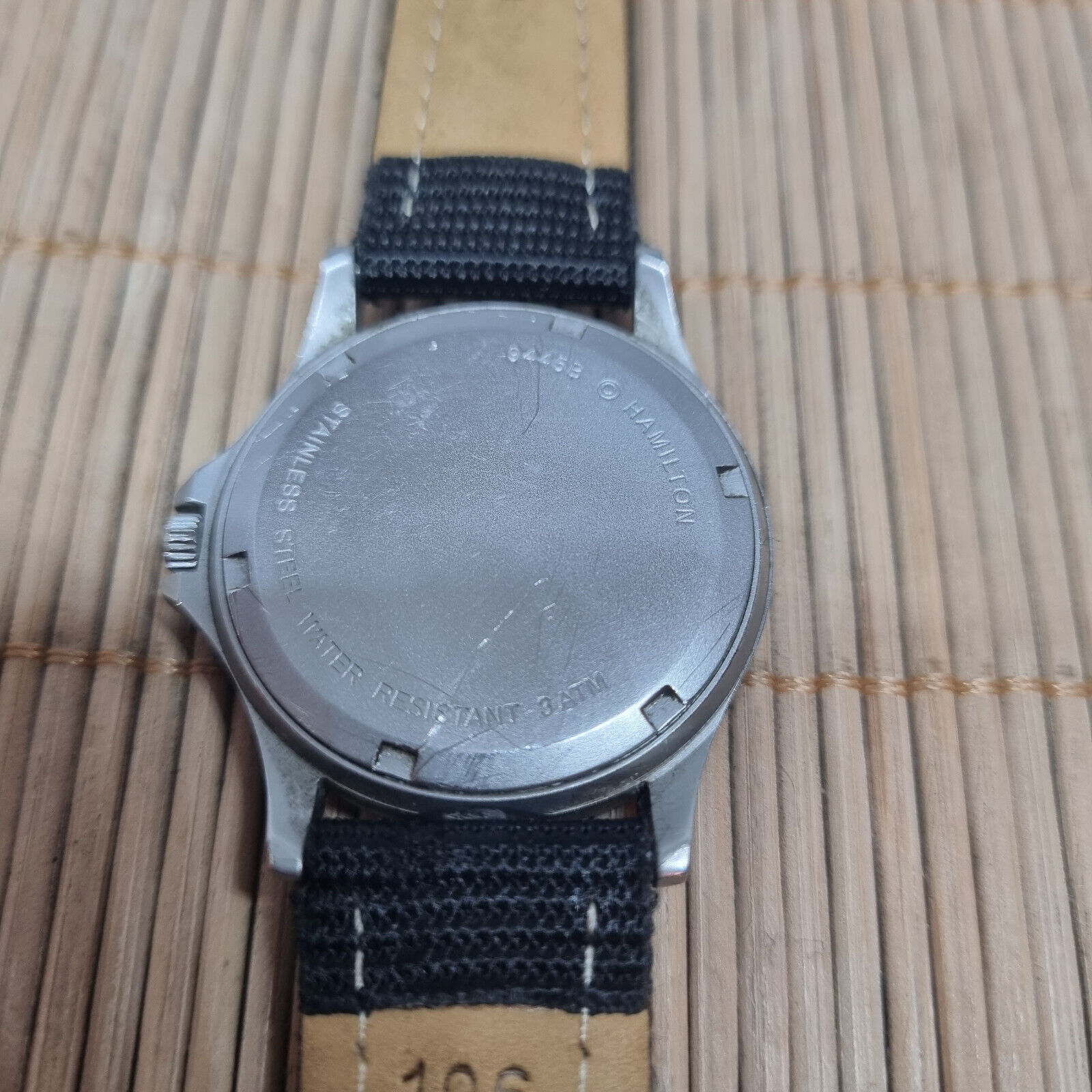 Hamilton Khaki 9445B Quartz 34mm Swiss Men's Watch 1990s