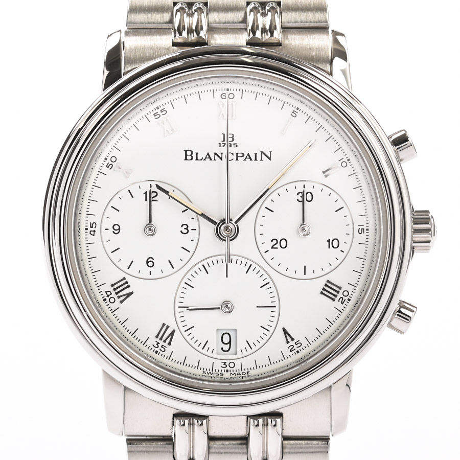 Used A product Blancpain Villeret chronograph watch 1185 1127