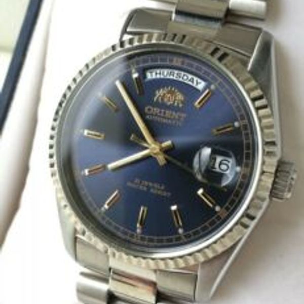 Orient oyster president day date automatic watch WatchCharts