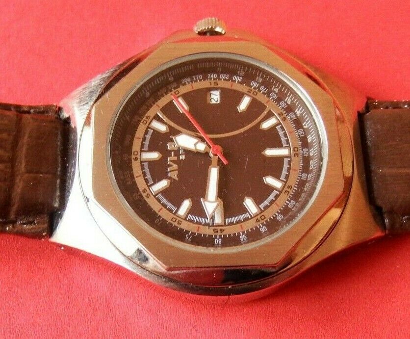 MANS AVI 8 SPORT AUTOMATIC WATCH.GOOD RUNNER TIMEKEEPER NEEDS A