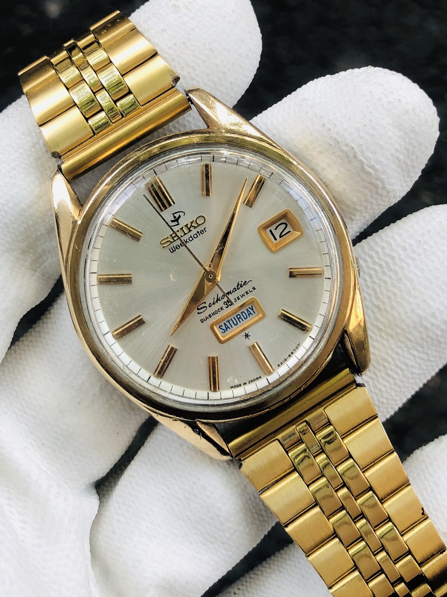Seikomatic 0 Weekdater Vintage - Seiko automatic jewels Jewels