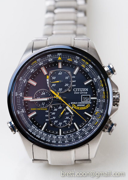 Citizen eco drive world chronograph wr200 blue angels hotsell