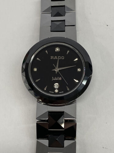 Rado Jubile High Tech Ceramic Tungsten Diamond Dial Watch 120.0281.3 WatchCharts Marketplace