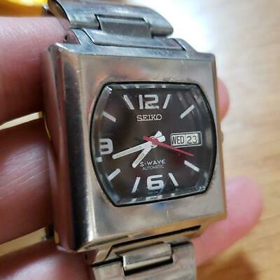 SEIKO 7S26-5000 AUTOMATIC S WAVE 7S26 5000 WATCH (SK-241