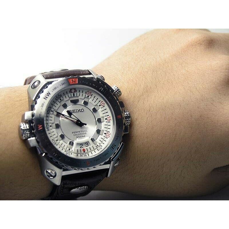 SEIKO PROSPEX PERPETUAL CALENDAR セイコー プロスペックス パーペチュアルカレンダー 8F56-0070 Seiko Milemarker] Happy Perpetual Calendar Appreciation Day : r