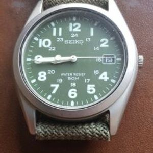 Seiko Military Quartz Vintage 7N42 8070 Watch. 1990's. Army. VGC.  Collectable. | WatchCharts
