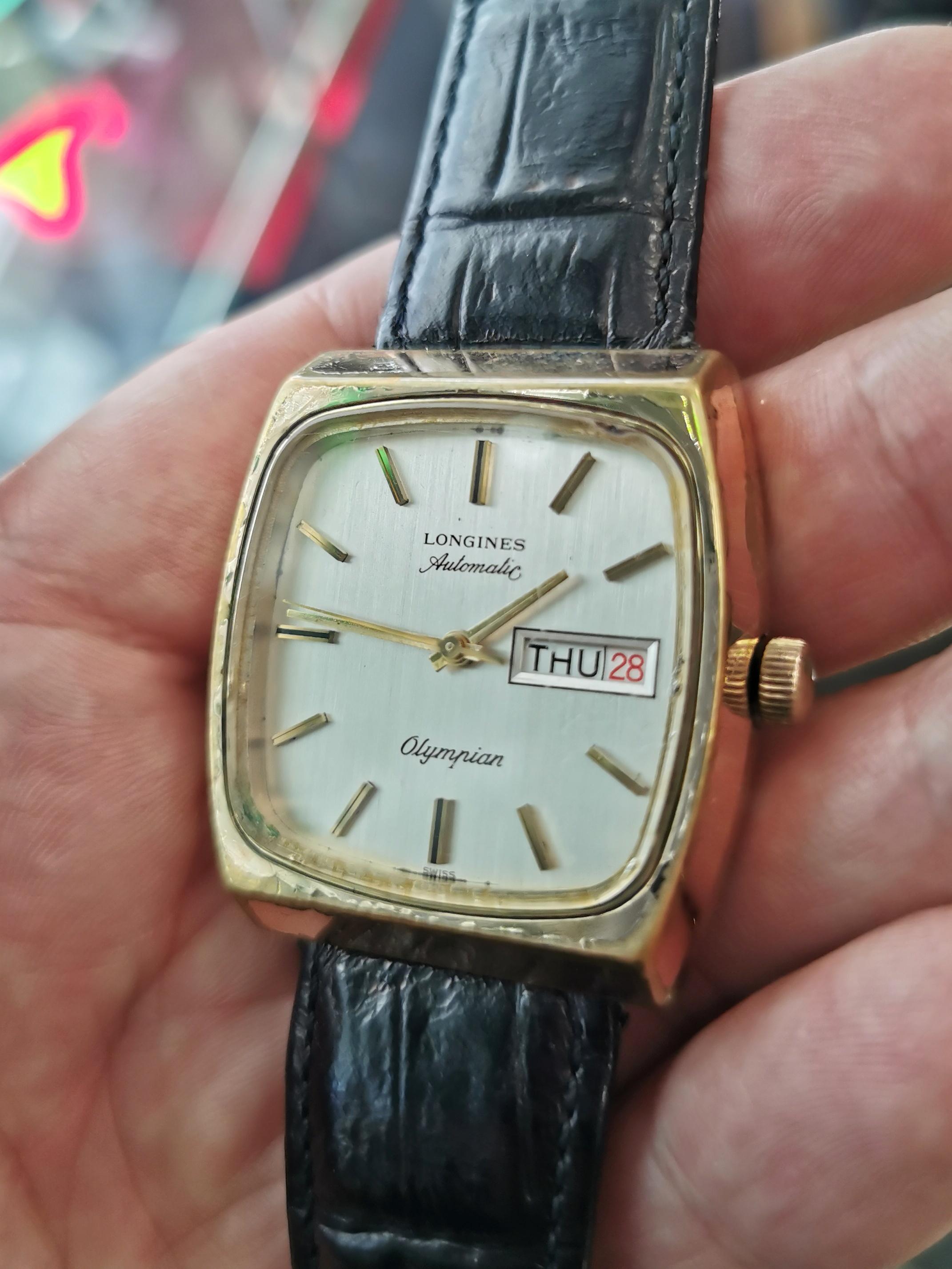 WTS Longines Olympian automatic price reduced WatchCharts