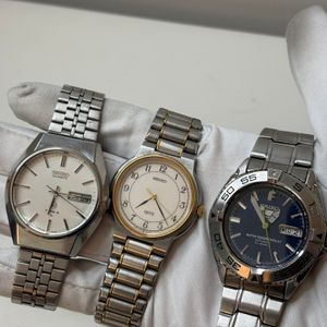 SEIKO 3803-7050 Quartz model 2002 for parts/repair #144