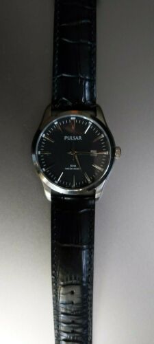 PULSAR by SEIKO MENS VJ42 X120 BLACK DIAL GENTS WATCH