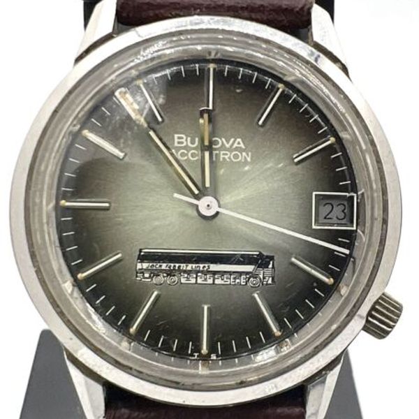 Vintage 1976 Jack Rabbit Bus Lines Dial Bulova Accutron 218 Watch ...