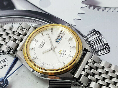 美品/稼働 SEIKO LM SPECIAL 5216-6010 純正ブレス Vintage project 