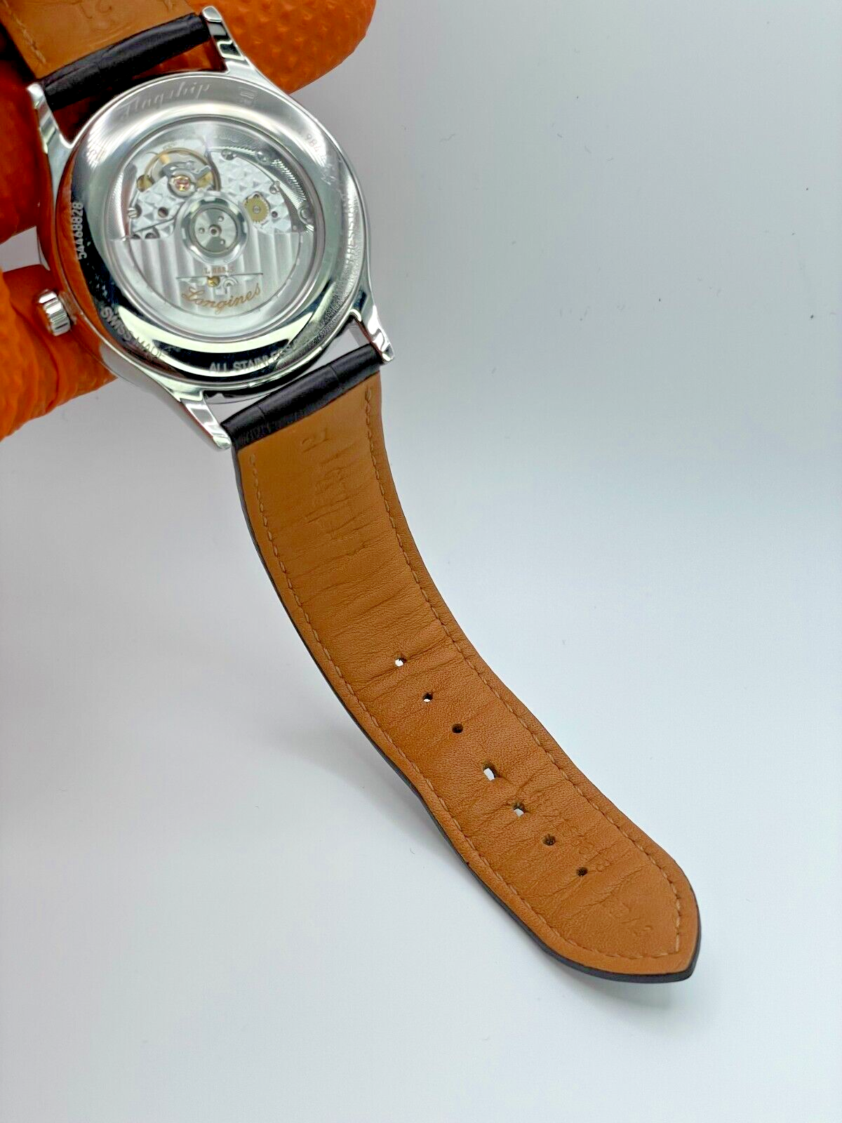 LONGINES Flagship L49844792 Beige Dial Men's Watch Genuine