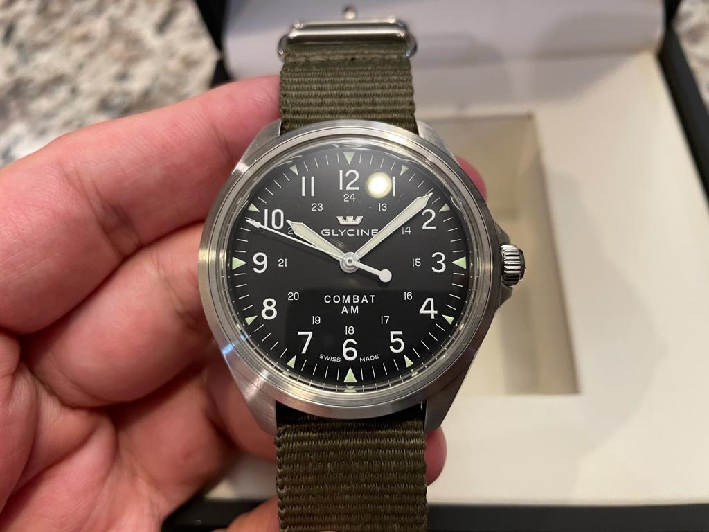 Glycine combat 7 vintage automatic best sale