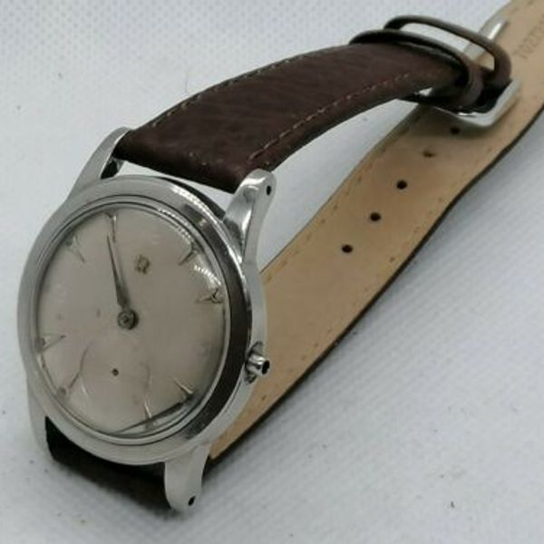 A VINTAGE 1950S OMEGA SEAMASTER BUMPER AUTOMATIC REF 2576. CAL 342 ...