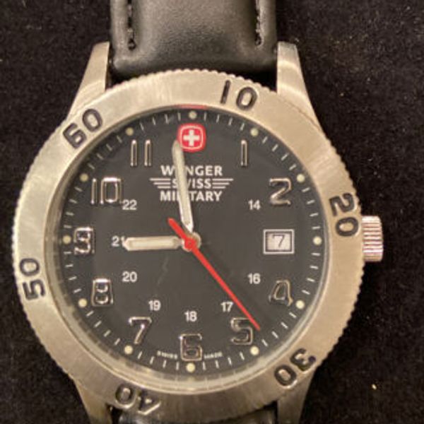 Montre Wenger Swiss Military Lady - Garantie 2 Ans, Révisée, Acier Inoxydable - Années 90