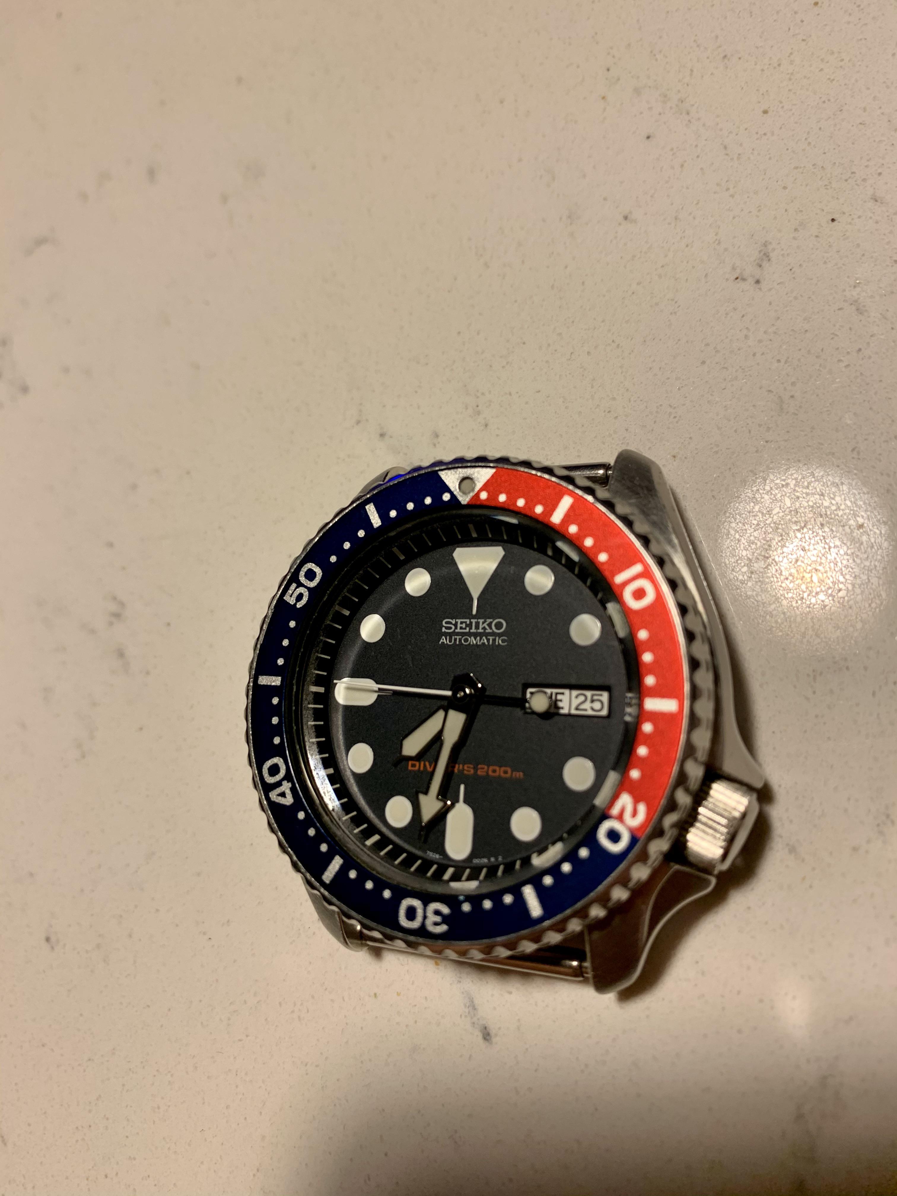 Wts Seiko Divers Automatic Deep Blue Dial Mens Watch Skx009k1 Watchcharts 2467