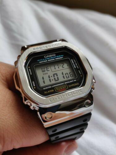 casio g shock 5600 steel