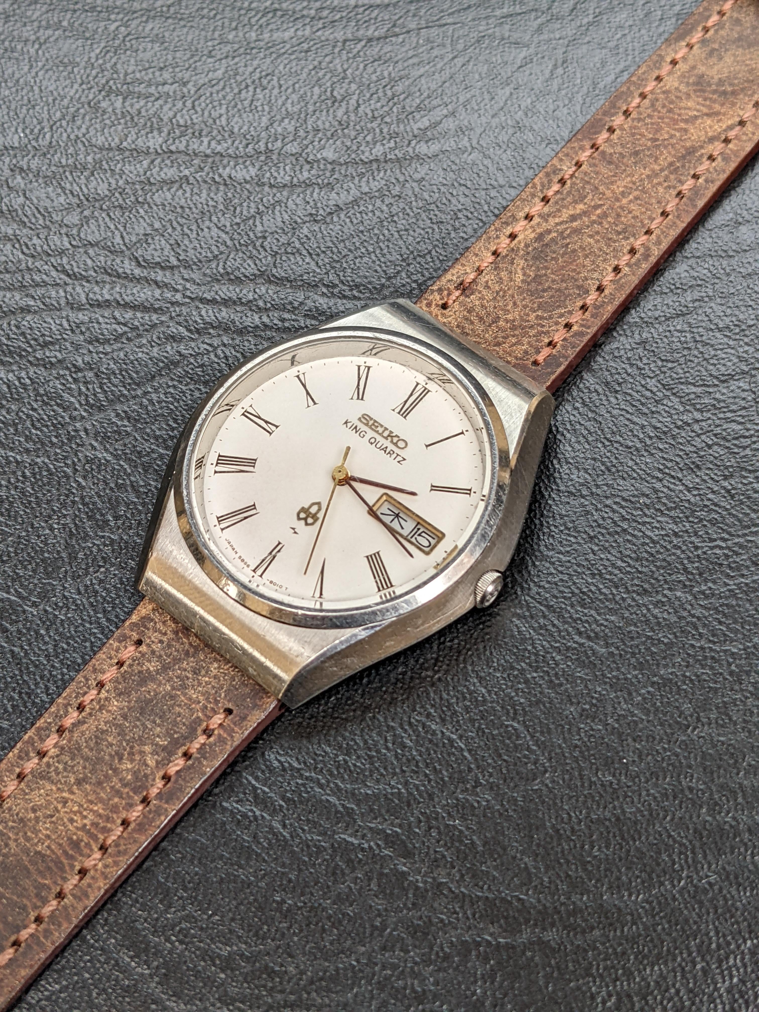 SALEお得】 Grand Seiko - Seiko king quartz 5856-8001の通販 by