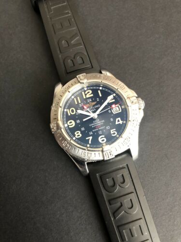 breitling colt rubber strap