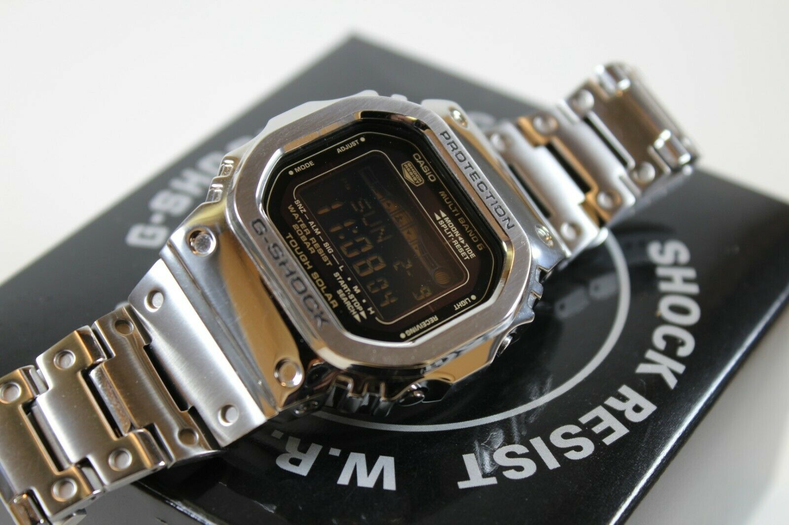 Casio G-Shock Men's All Metal Wristwatch - GWX5600WB