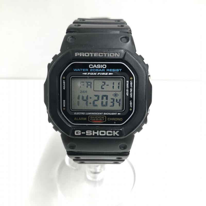 G-SHOCK DW-5600E スピード ブラック USED 業界No.1 - 時計