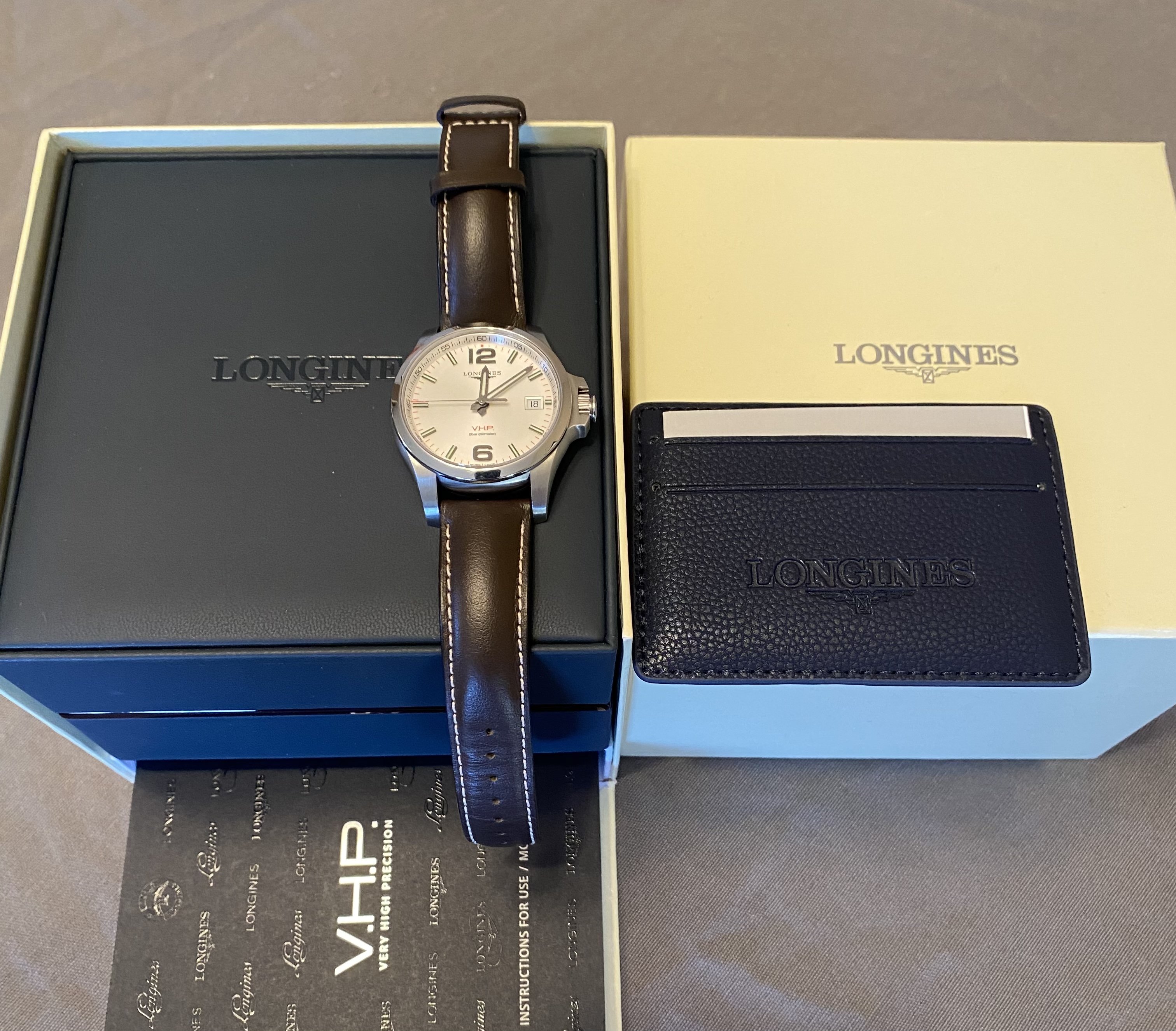 475 USD Longines Conquest VHP Silver dial WatchCharts Marketplace