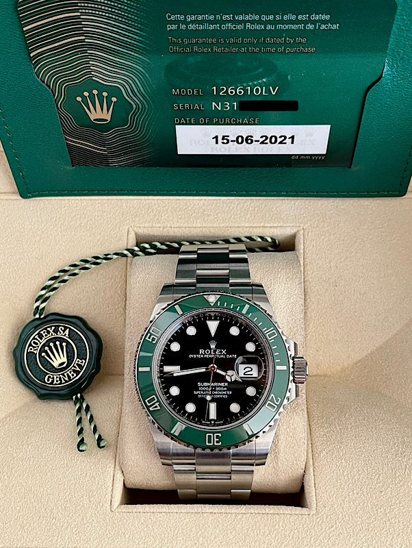 Rolex Submariner Date 126610LV